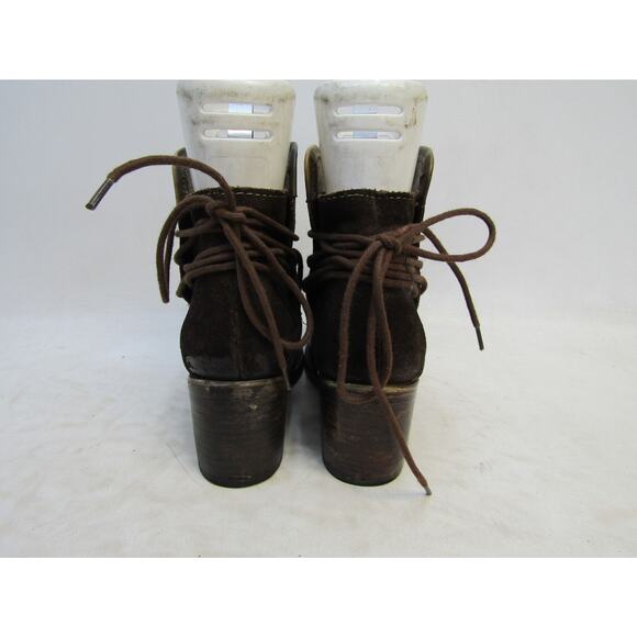 Freebird By Steven Womens Size 8 M Brown Leather Ankle Fashion Boots Bootie - Picture 7 of 11